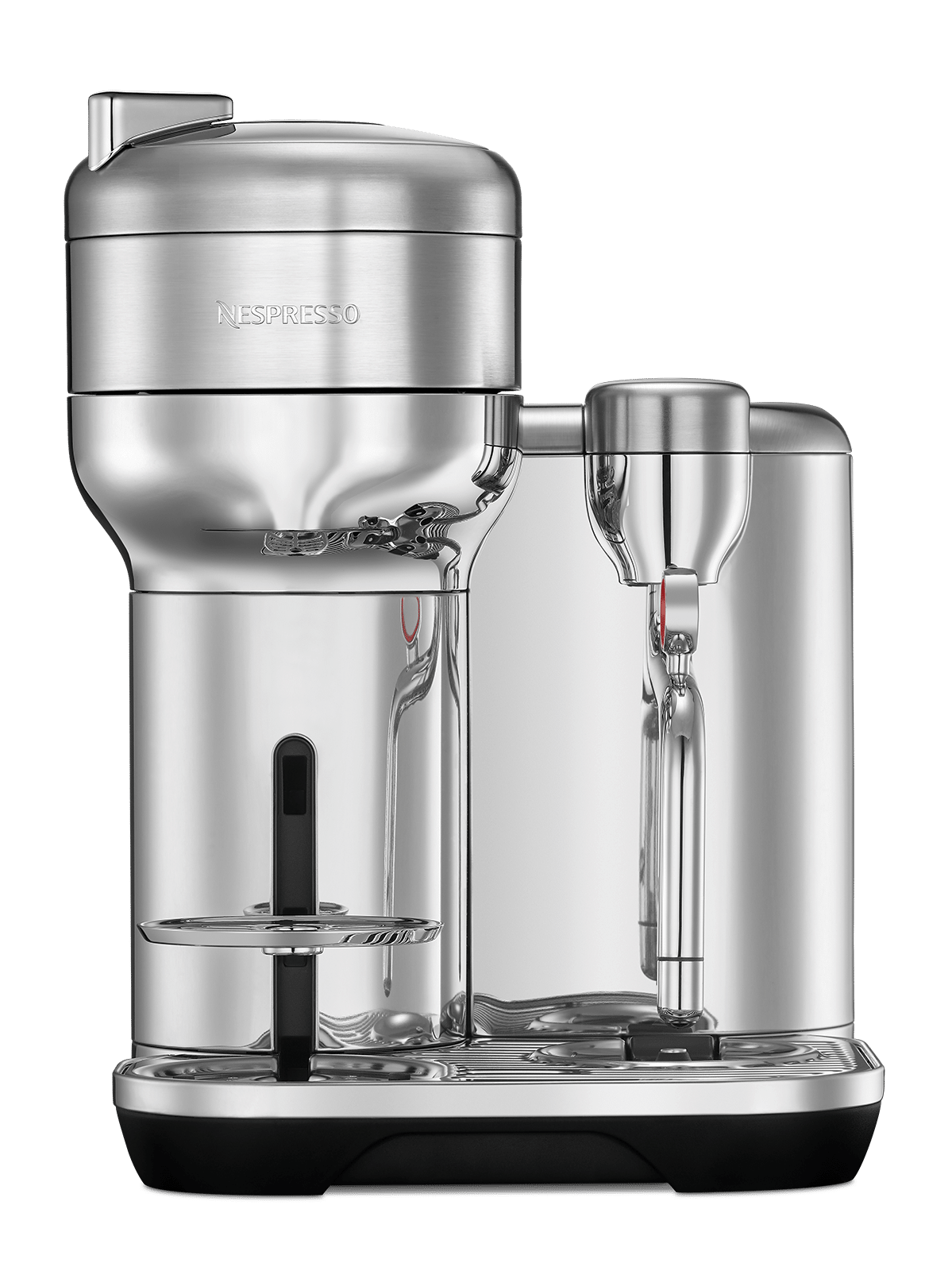 WW_ALL_VL_Creatista_Stainless_Steel_Coffee_machine_001_Front_TranspBG_23-XX מכונת קפה Nespresso VERTUO CREATISTA נספרסו דגם - GCV5-IL-ME-NE