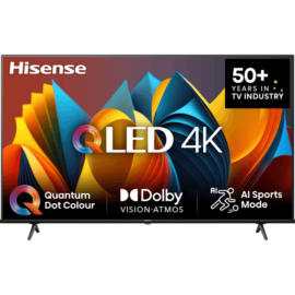 טלוויזיה חכמה 43" Hisense הייסנס דגם 43E79NQ QLED