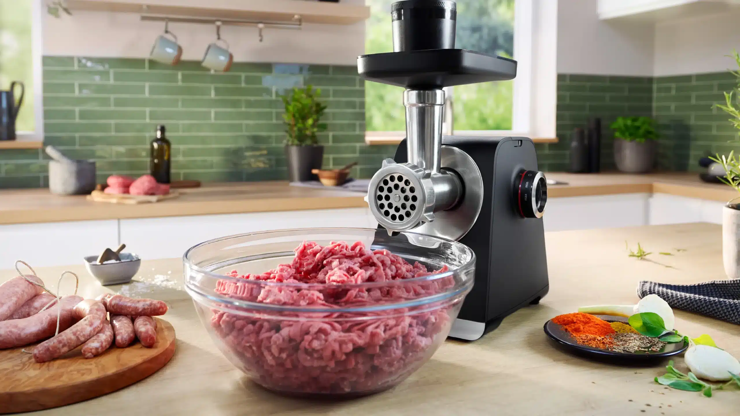 מטחנת בשר סדרה 6 MultiPower 2100W בוש Bosch דגם - MFWS641B