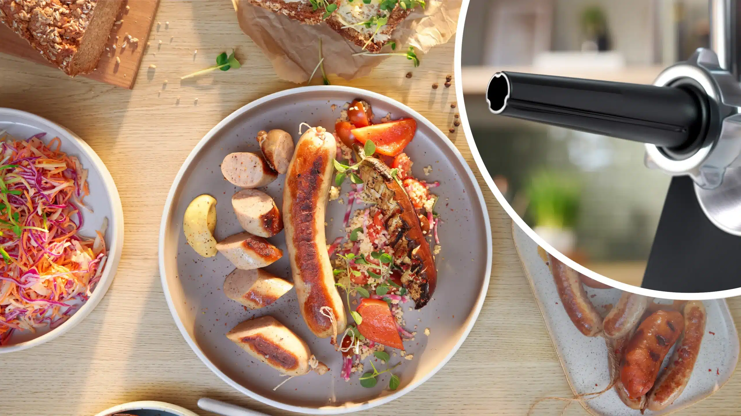 מטחנת בשר סדרה 6 MultiPower 2100W בוש Bosch דגם - MFWS641B