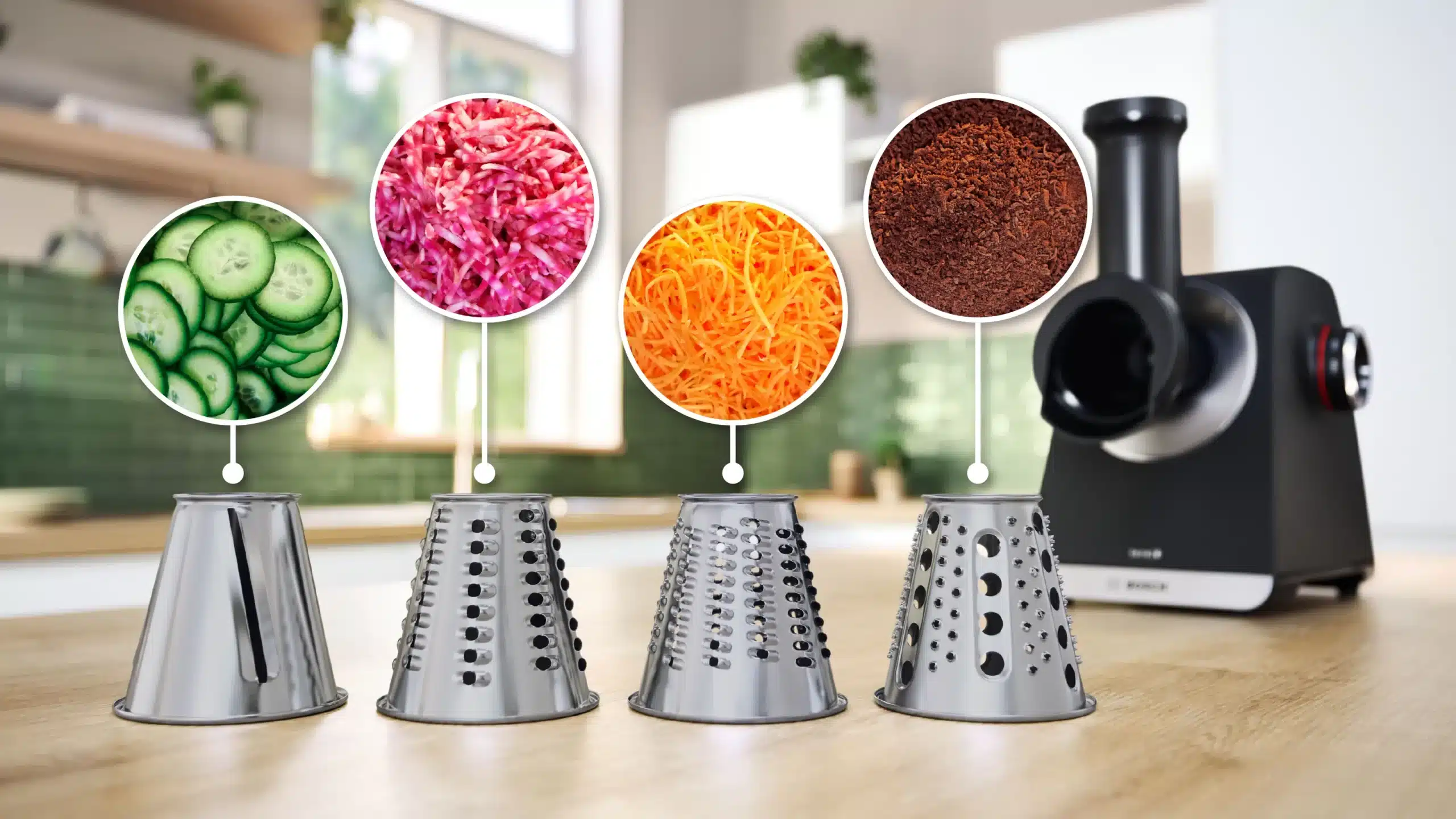 מטחנת בשר סדרה 6 MultiPower 2100W בוש Bosch דגם - MFWS641B