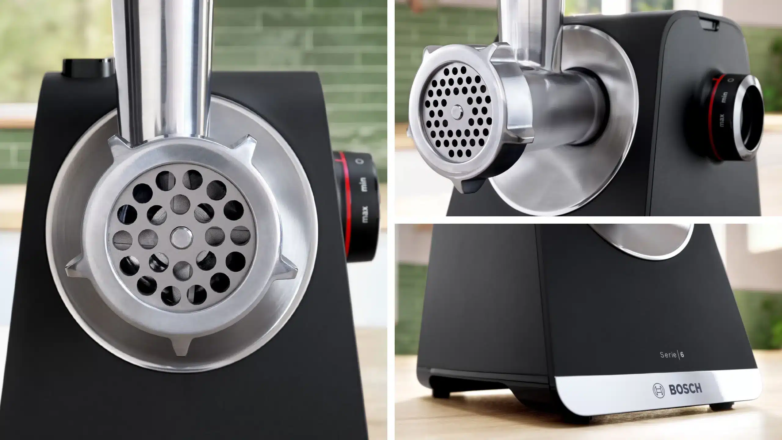 מטחנת בשר סדרה 6 MultiPower 2100W בוש Bosch דגם - MFWS641B