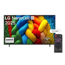 טלוויזיה אל ג'י ''55 LG דגם 55NANO80A6A NanoCell