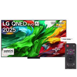 טלוויזיה אל ג'י ''55 LG דגם 55QNED86A6A QNED MiniLED