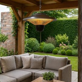 תנור מקרן חום תקרתי קרבון היט - עם חוט משיכה - 1500 וואט UNIVERSE דגם - NRI-9030