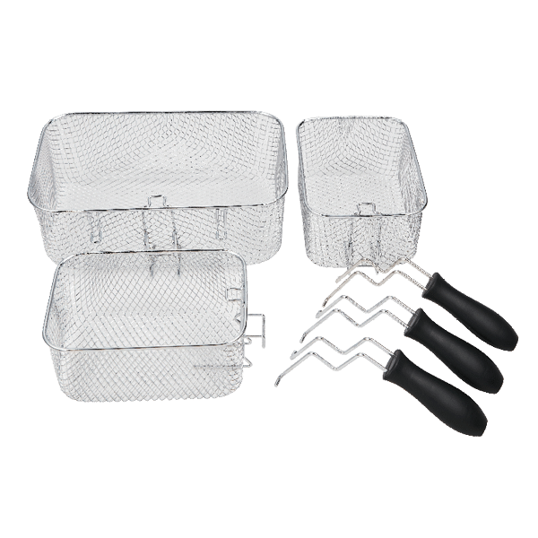 sdf502-2 סיר טיגון עמוק כפול 5 ליטר Sauter סאוטר דגם SDF502