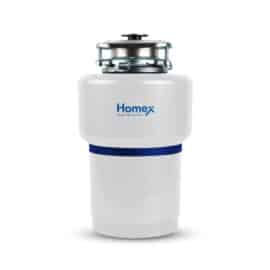 טוחן אשפה 1 כ"ס כולל מתג אלחוטי לבן HOMEX הומקס דגם SGD-3000 - אחריות ע׳׳י היבואן הרשמי