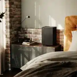 מטהר אוויר שארפ SHARP דגם FP-S40H-T חום-פחם