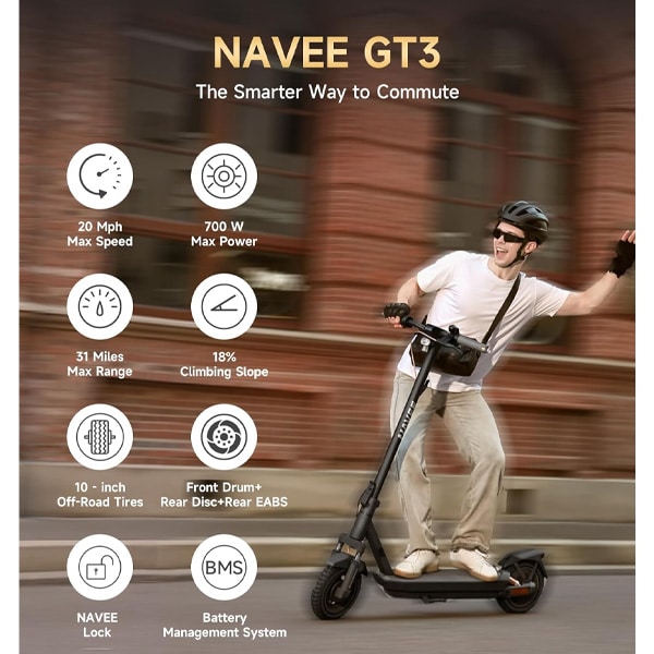 4838a7fc-c182-48c8-a27e-fc93f4afba1f קורקינט חשמלי Navee E-Scooter GT3