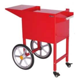 עגלה למכונת פופקורן רטרו מעוצבת